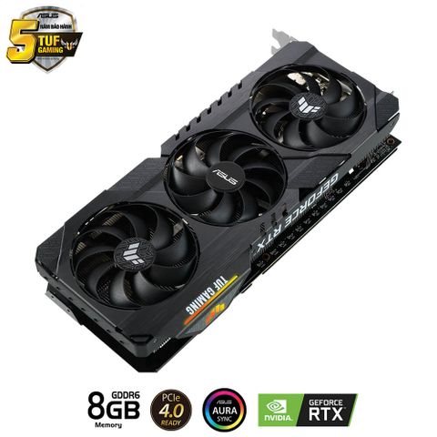  ASUS TUF GAMING RTX 3060 Ti OC 8GB GDDR6 