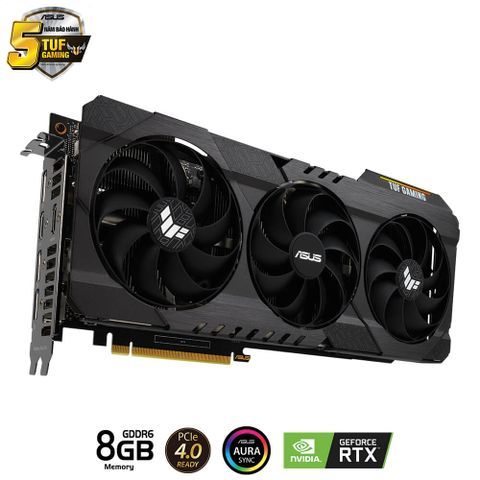  ASUS TUF GAMING RTX 3060 Ti 8GB GDDR6 