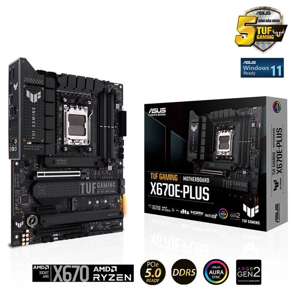  ASUS TUF GAMING X670E PLUS DDR5 