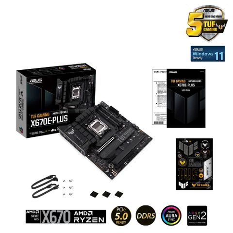  ASUS TUF GAMING X670E PLUS DDR5 