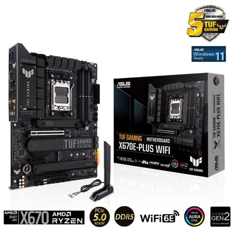  ASUS TUF GAMING X670E PLUS WIFI DDR5 