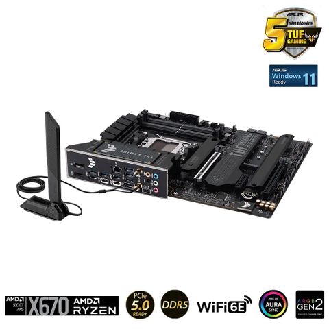  ASUS TUF GAMING X670E PLUS WIFI DDR5 