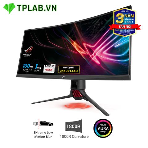  Màn hình cong ASUS ROG Strix XG35VQ 35” VA 2K 100Hz FreeSync chuyên game 