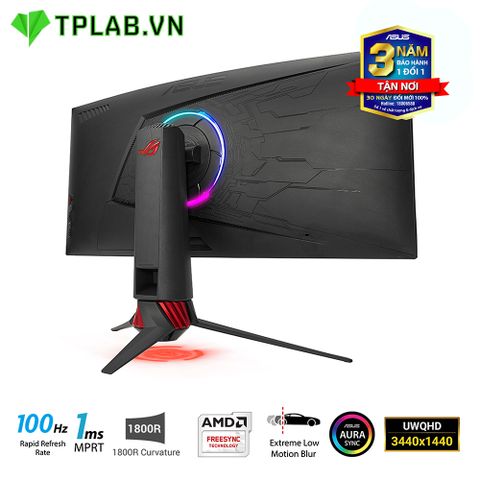  Màn hình cong ASUS ROG Strix XG35VQ 35” VA 2K 100Hz FreeSync chuyên game 