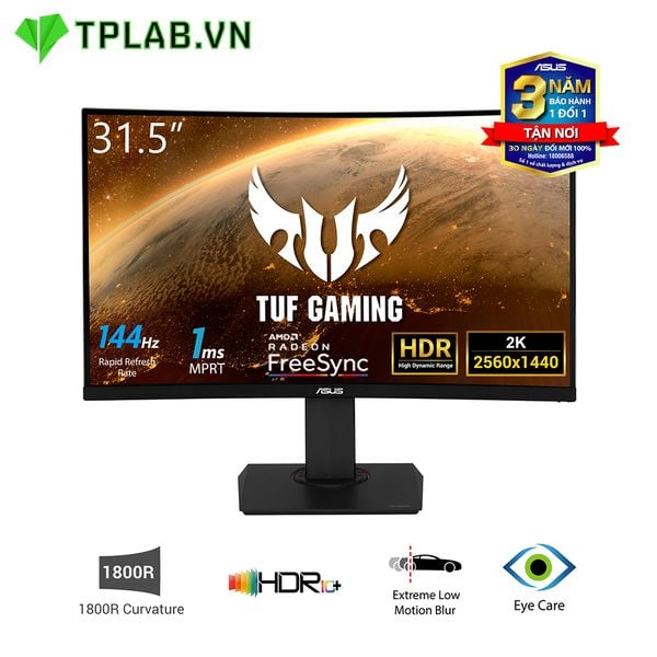  Màn hình cong ASUS TUF GAMING VG32VQ 32