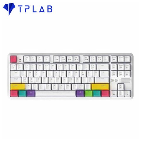  Bàn Phím AJAZZ K870T RGB White HOTSWAP ( Huano Switch ) 