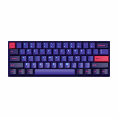  Bàn phím AKKO 3061S Neon RGB ( Gateron switch ) 