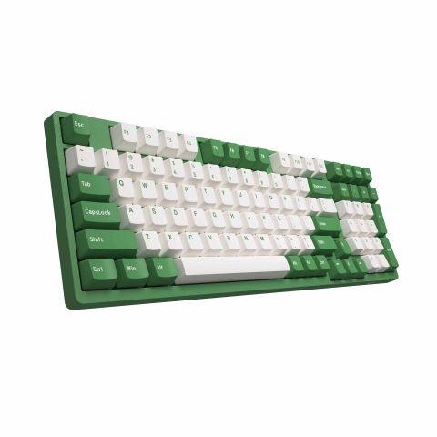  Bàn phím AKKO 3098 DS Matcha Red Bean ( Gateron Cap Yellow ) 