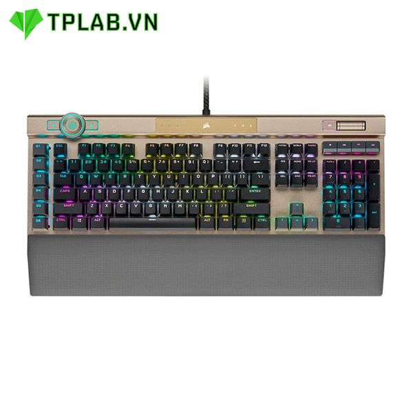  Bàn phím cơ CORSAIR K100 MIDNIGHT GOLD 