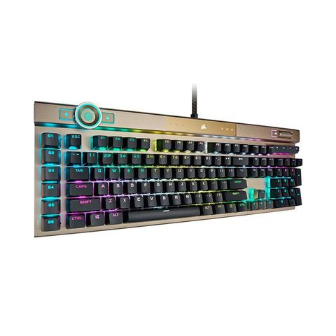  Bàn phím cơ CORSAIR K100 MIDNIGHT GOLD 