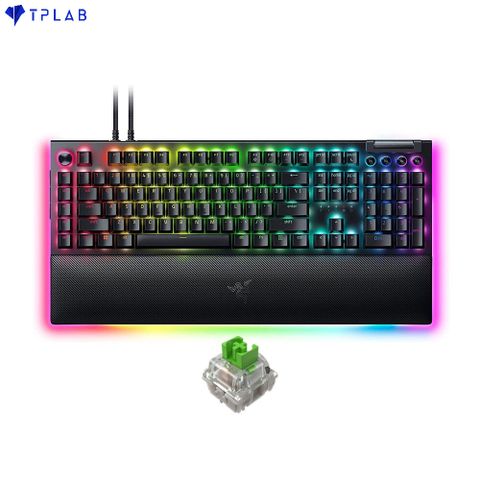  Bàn phím cơ Razer BlackWidow V4 Pro RGB Razer Switch Green 