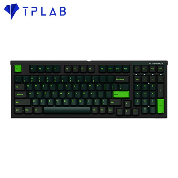  Bàn phím FL-Esports FL980CP Sound Wave Green ( Kallih Switch ) 