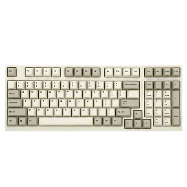  Bàn phím LEOPOLD FC980C WHITE GREY - Topre Switch 45G 