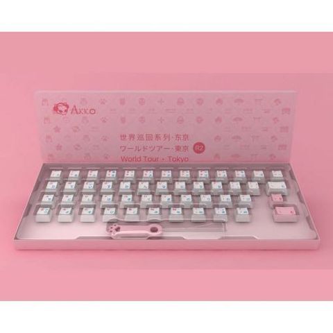  Bộ Akko World Tour Tokyo R2 keycap (Language kit) 