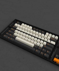  AKKO Keycap set – Carbon Retro (PBT Double-Shot/Cherry profile/229 nút) 