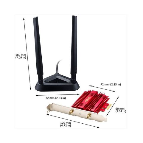  Card wifi 6 ASUS PCE - AC56 