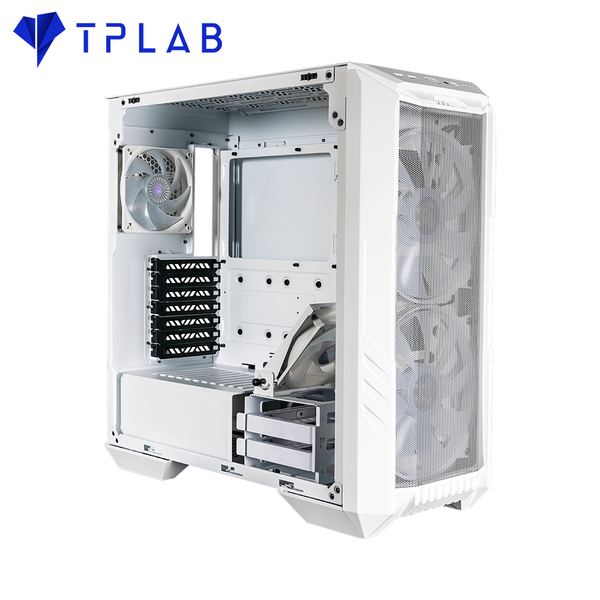  Case Cooler Master MasterBox HAF 500 TG ARGB White 