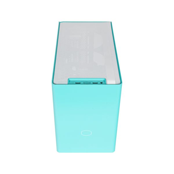  Case Cooler Master MasterBox NR200P Caribbean Blue (Mini - ITX Tower) 