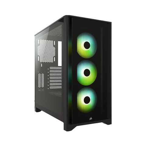  Case CORSAIR iCUE 4000X RGB TG BLACK Mid Tower 