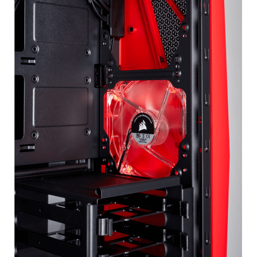  Case CORSAIR SPEC-04 Black/Red Mid Tower 