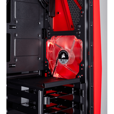  Case CORSAIR SPEC-04 Black/Red Mid Tower 