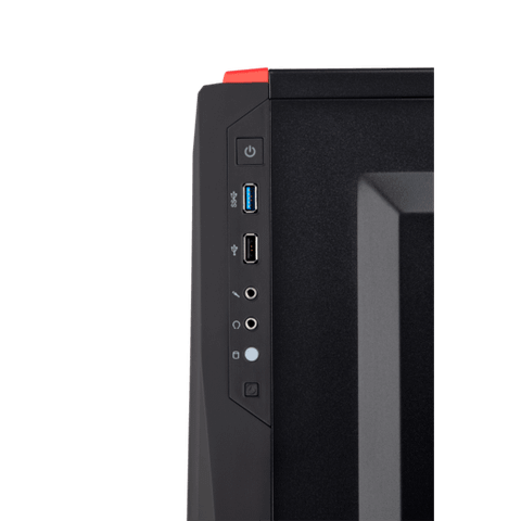  Case CORSAIR SPEC-04 Black/Red Mid Tower 