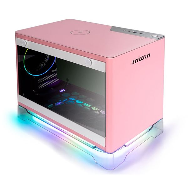  Case INWIN A1 Plus Pink (Mini-ITX) 