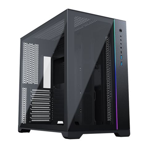  CASE METALLIC GEAR Neo Qube ATX Case, Digital RGB, Glass, Black 