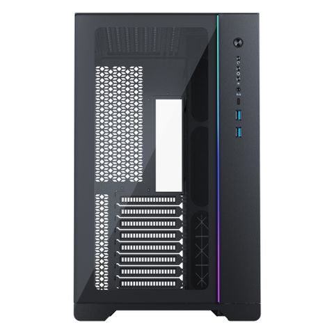  CASE METALLIC GEAR Neo Qube ATX Case, Digital RGB, Glass, Black 