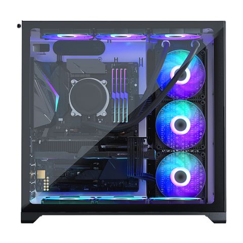  CASE METALLIC GEAR Neo Qube ATX Case, Digital RGB, Glass, White 