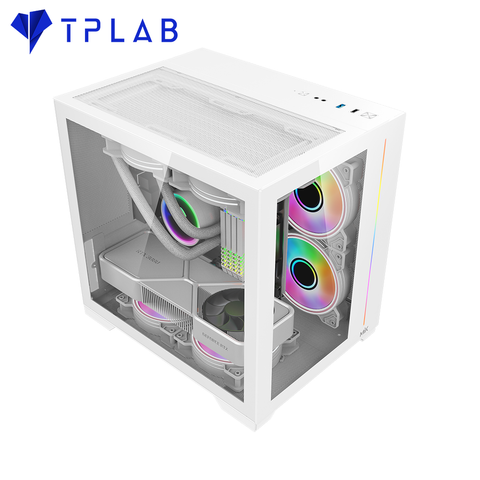  Case máy tính Mik Lv12 Mini Elite White 