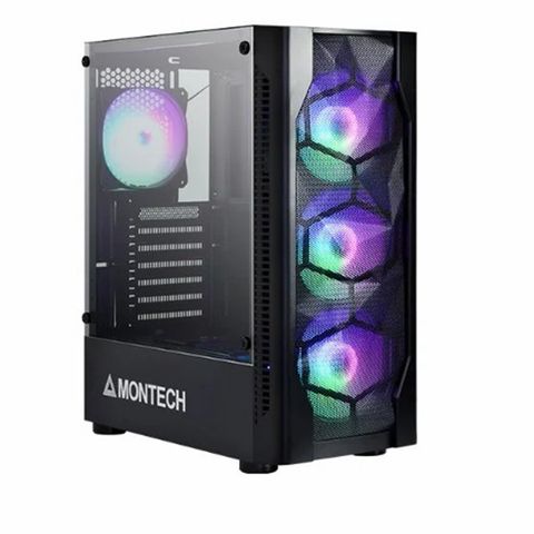  Case MONTECH X1 Black 