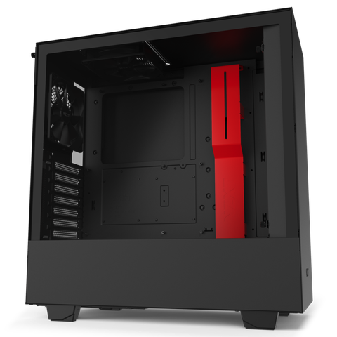  Case NZXT H510 MATTE BLACK/RED (MId - Tower) 