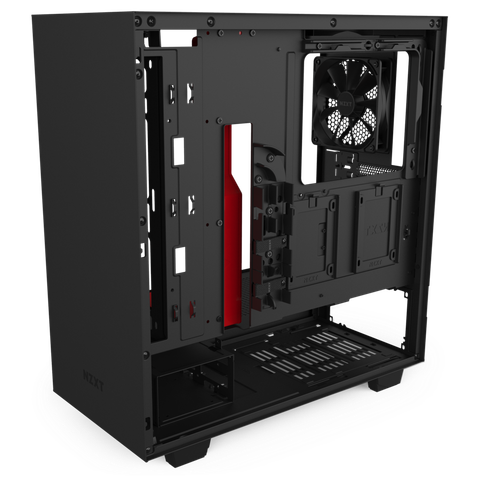  Case NZXT H510 MATTE BLACK/RED (MId - Tower) 