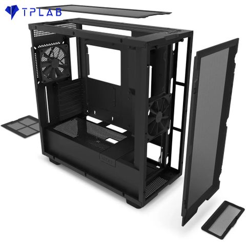  Case máy tính NZXT H7 Flow Black/Black 