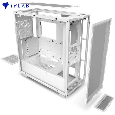  Case máy tính NZXT H7 Flow White/White 