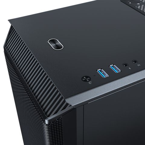  Case PHANTEKS Eclipse P300 Air, Glass, Black 