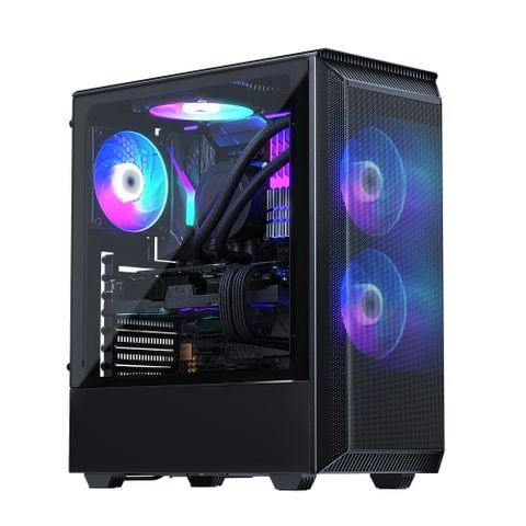  Case PHANTEKS Eclipse P300 Air, Glass, Black 