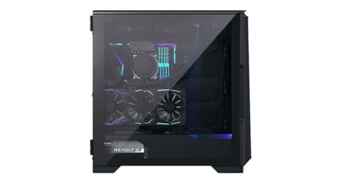  Case PHANTEKS Eclipse P500 Air, Glass, Black 