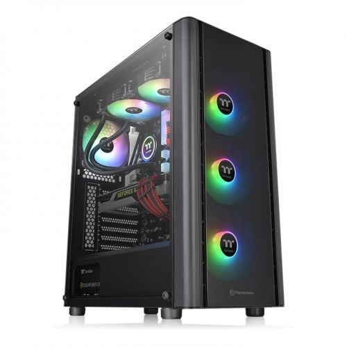  Case Thermaltake V250 Tempered Glass Mid - Tower 
