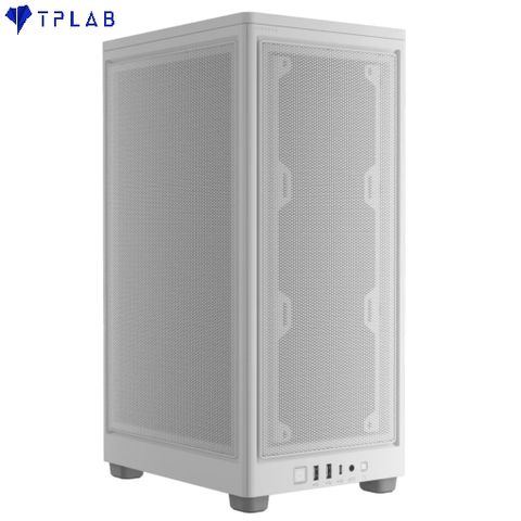  Case máy tính CORSAIR 2000D RGB AIRFLOW Mini-ITX - White 