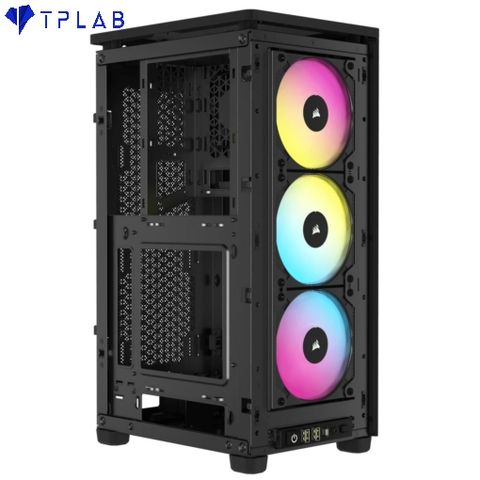  Case máy tính CORSAIR 2000D RGB AIRFLOW Mini-ITX - Black 