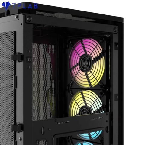  Case máy tính CORSAIR 2000D RGB AIRFLOW Mini-ITX - Black 