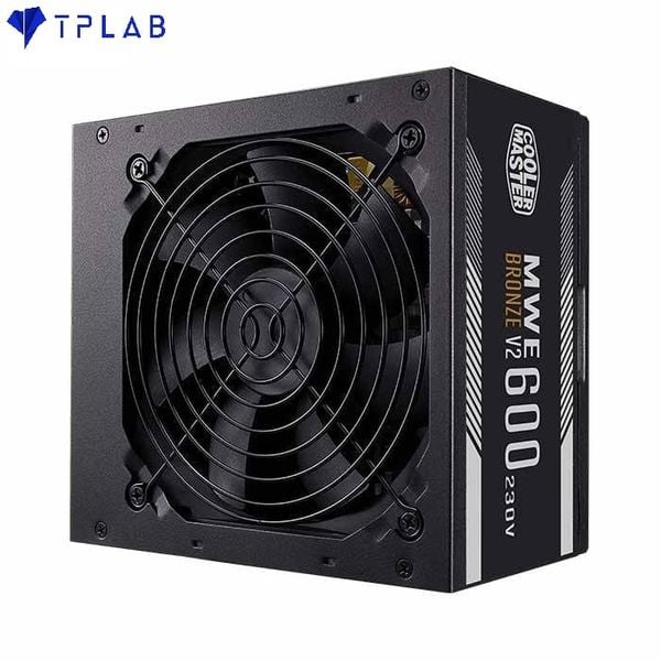 Nguồn Cooler Master 600W MWE 600 V2 230V 80 Plus Bronze (MPE-6001-ACABW-BEU) 