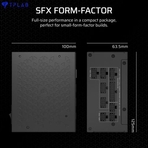  Nguồn máy tính Corsair SF Series SF750 Fully Modular 80 PLUS Platinum SFX ( CP-9020284-NA ) PCIE 5.1 