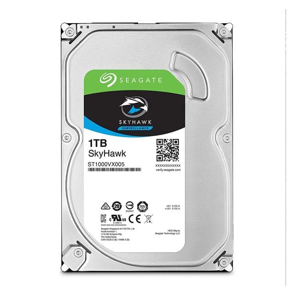  HDD Seagate SkyHawk 1TB 3.5 inch SATA III 64MB Cache 5400RPM ST1000VX005 