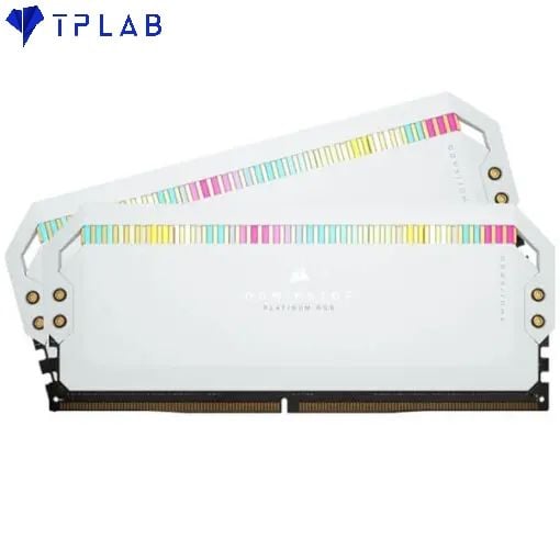  ( 2x16GB DDR5 5200 ) RAM 32GB CORSAIR Dominator Platinum RGB WHITE - CMT32GX5M2B5200C40 