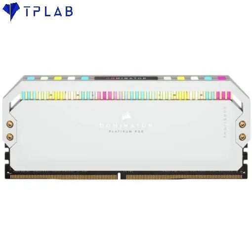  ( 2x16GB DDR5 5200 ) RAM 32GB CORSAIR Dominator Platinum RGB WHITE - CMT32GX5M2B5200C40 