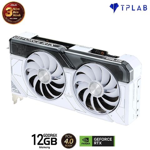  ASUS Dual GeForce RTX 4070 White Edition 12GB GDDR6X 