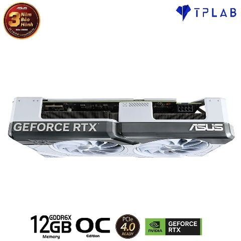  ASUS Dual GeForce RTX 4070 White OC Edition 12GB GDDR6X 